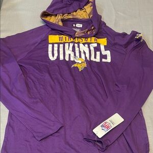 NFL Purple and Yellow Cowl Neck Sweater